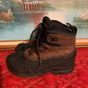 Men's Winter Snow Ice Work boots Itasca brown SIZE 8